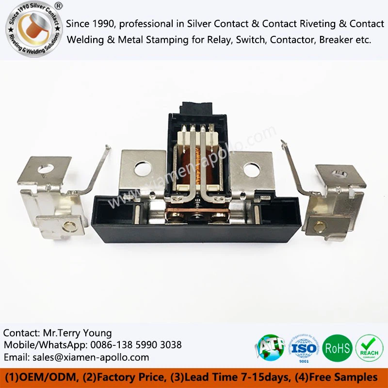 Copper Terminal Ag-plated for HVDC Contactor
