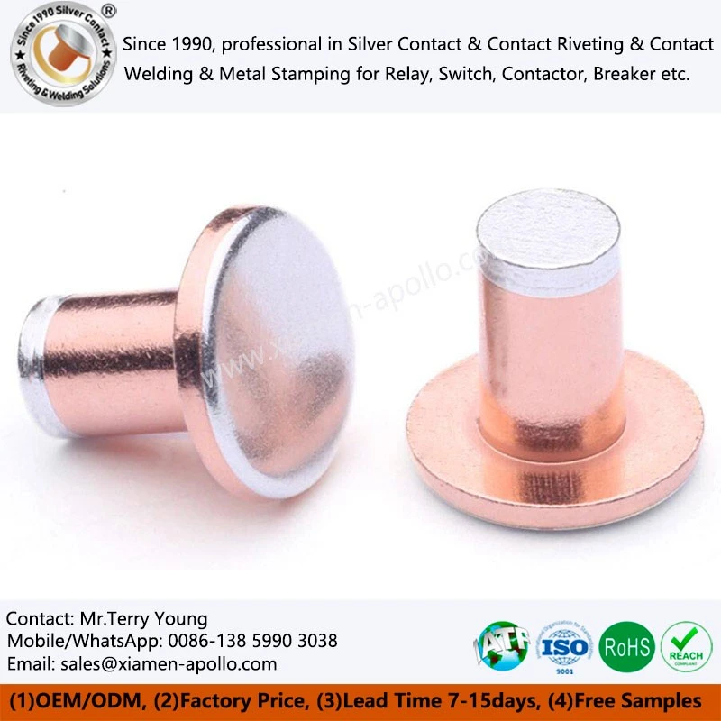 Trimetal Silver Contacts