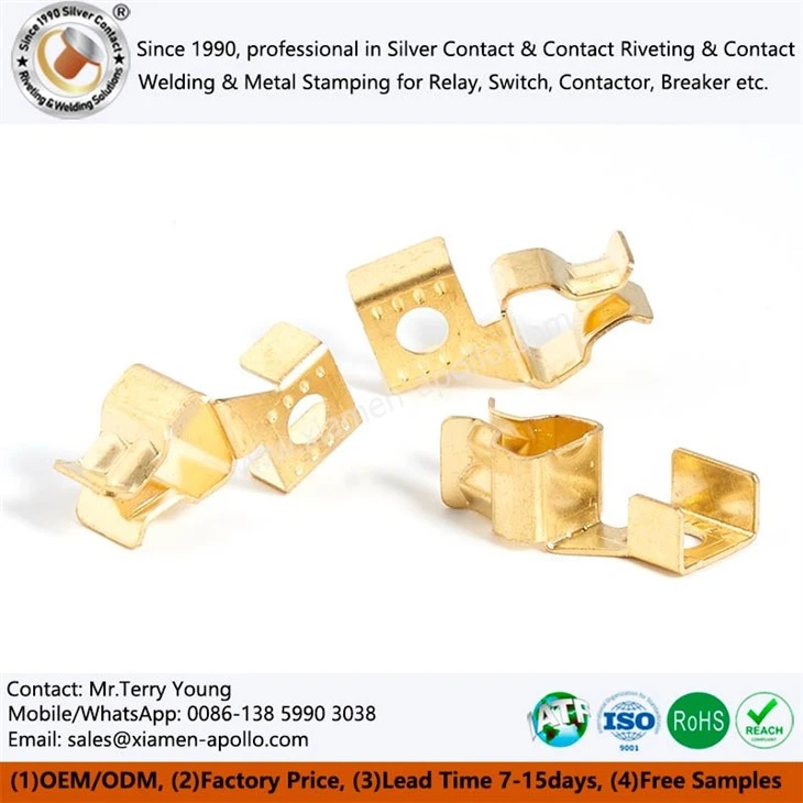 Electrical Connector Socket Brass Stamping
