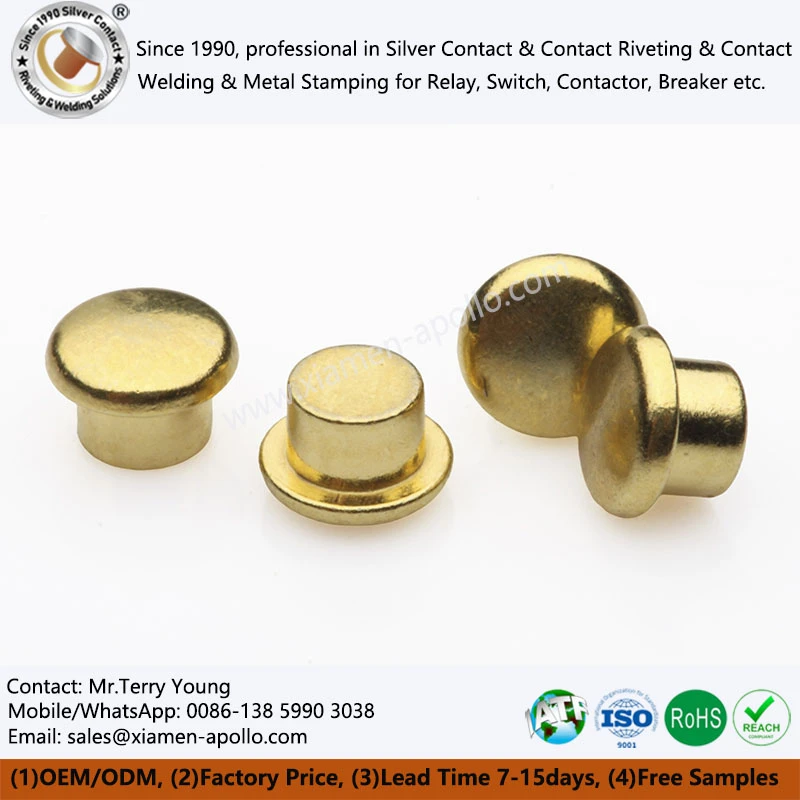 Gold Flash Plating Contacts Gold Flash Plating Contacts