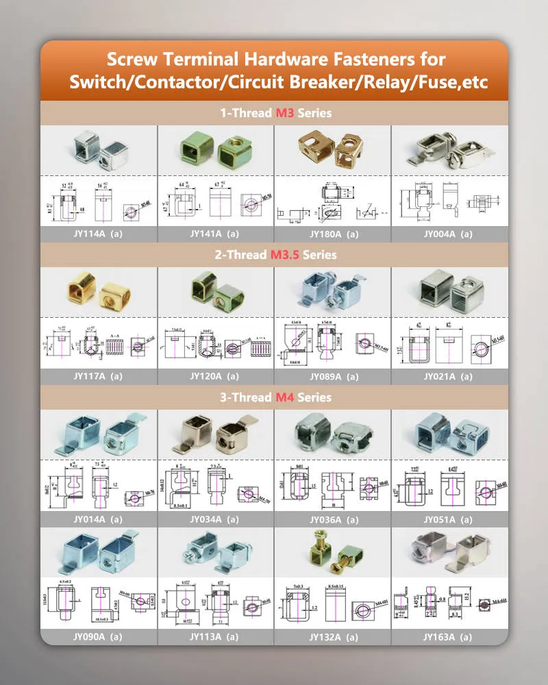 Fuse Holder Terminal Screw Clamp Fuse Holder Terminal Screw Clamp